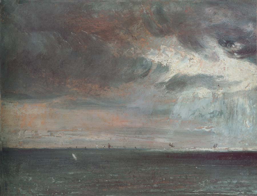 A storm off the coast of Brighton